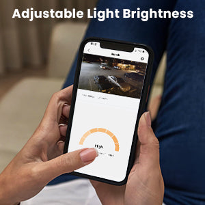 ieGeek Floodlight Camera Outdoor, 2K Wired Home Smart Security Cameras, 2.4G WiFi Flood Light Camera with Motion Sensor