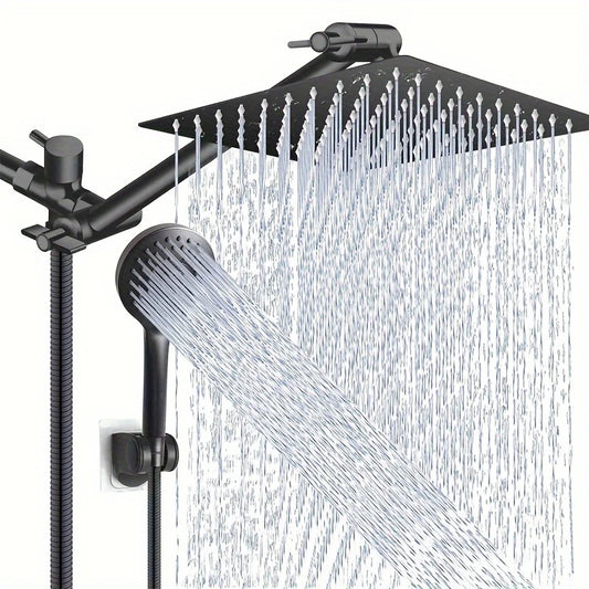 12 Inch Rain Shower Head And Handheld Water Saving System