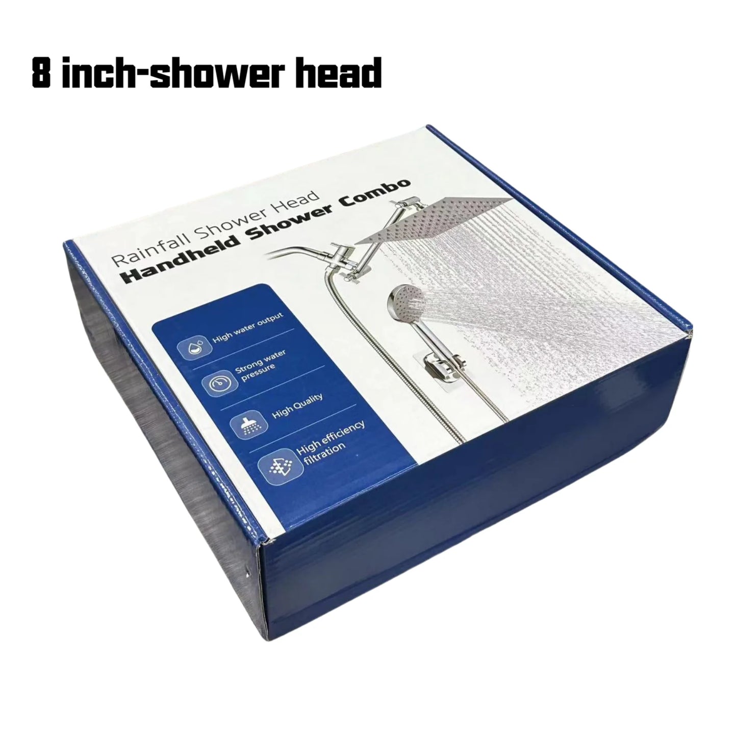 12 Inch Rain Shower Head And Handheld Water Saving System
