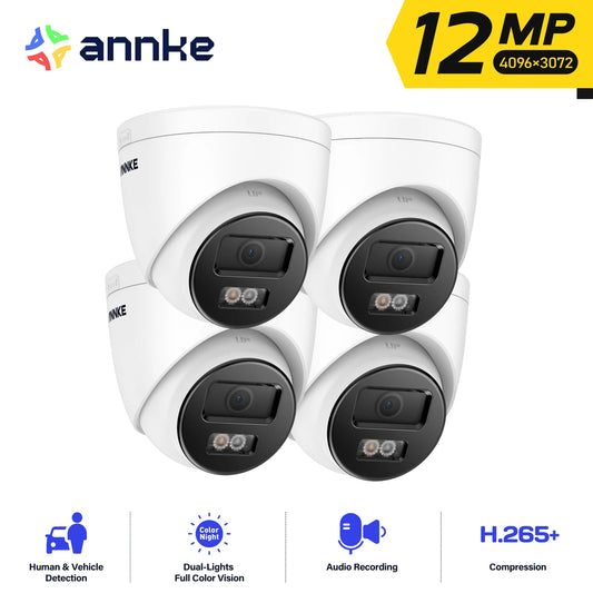 Annke 12MP POE HD Security Camera Dual Light H265 IP
