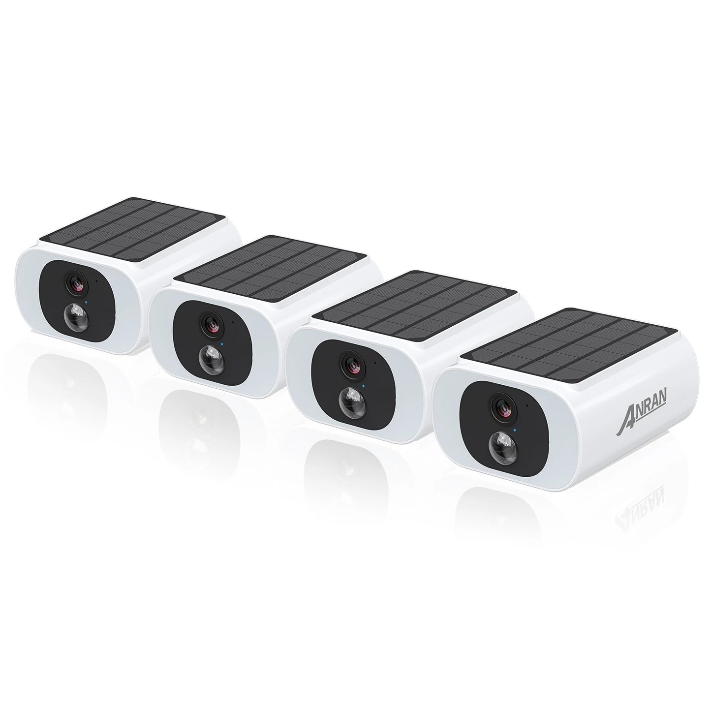 ANRAN Outdoor Solar Wireless Security Camera 3MP Floodlight