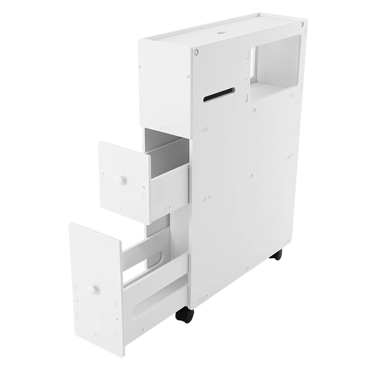 Bathroom Storage Cabinet, Narrow Floor Storage Cabinet, Storage Cabinet with Drawers