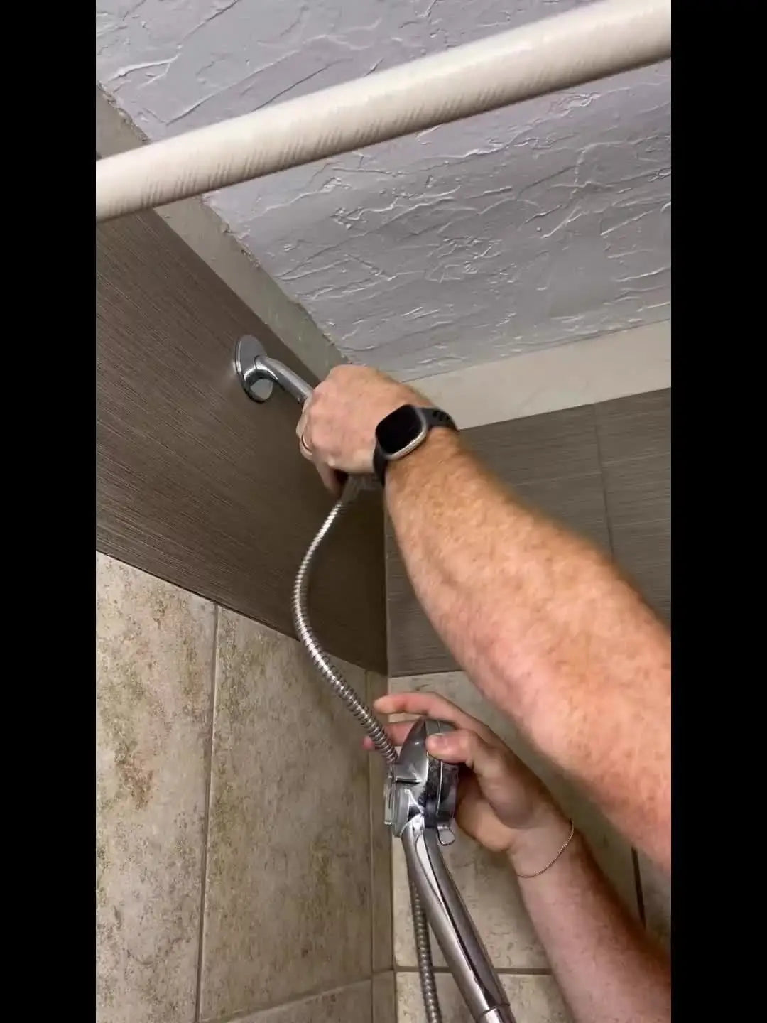 12 Inch Rain Shower Head And Handheld Water Saving System