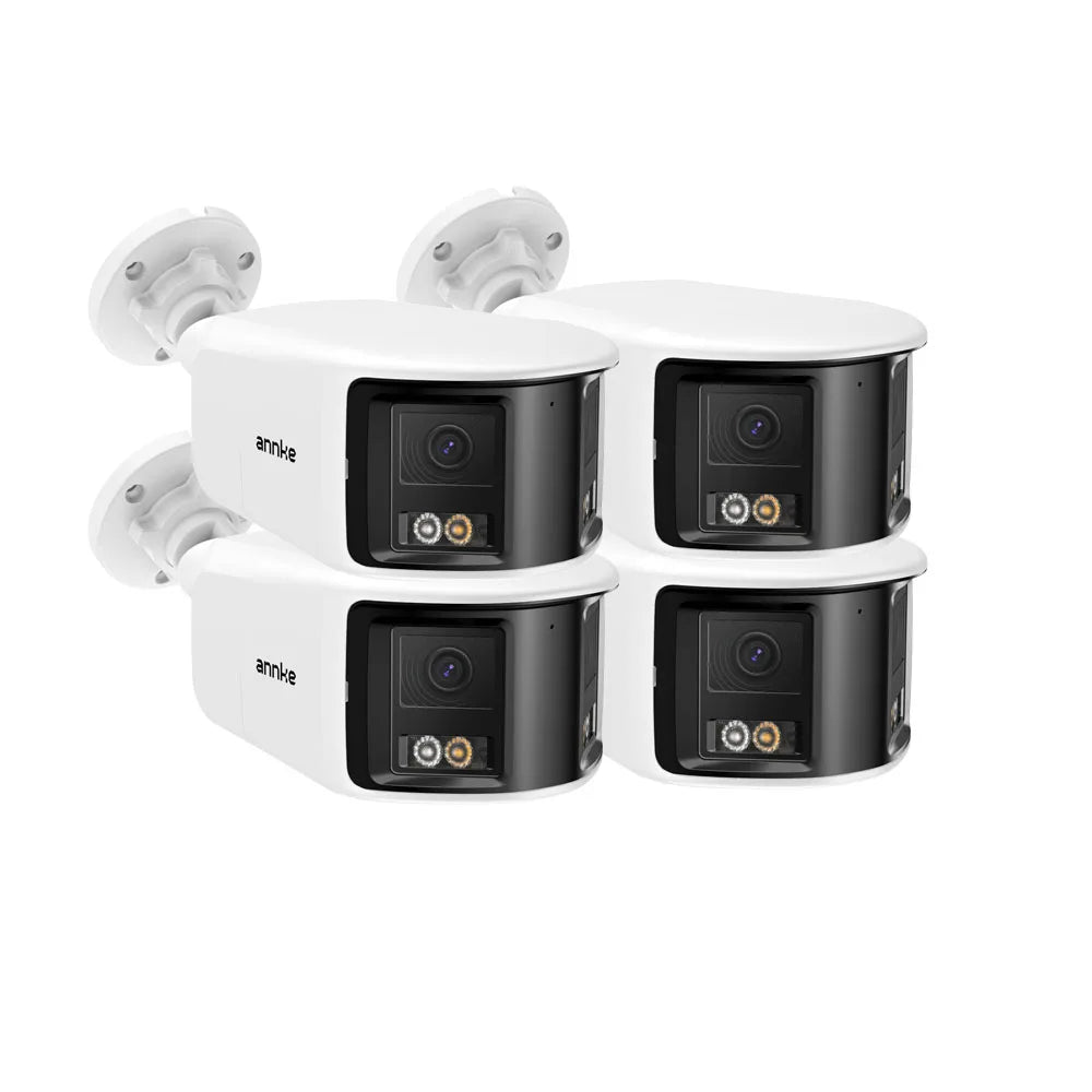 ANNKE 8MP Panoramic Outdoor PoE Camera 180 Dual Lens