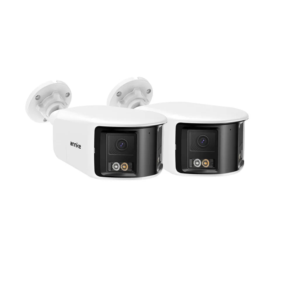 ANNKE 8MP Panoramic Outdoor PoE Camera 180 Dual Lens