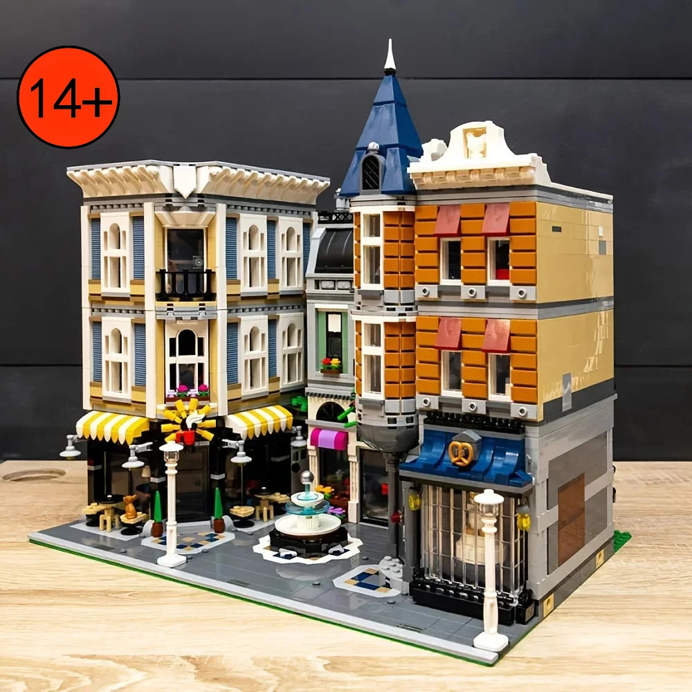 Adorable Bedroom Decoration Assemblysquare House Model 3231PCS Building Blocks Brick For Room Decor Architectural Christmas Gift