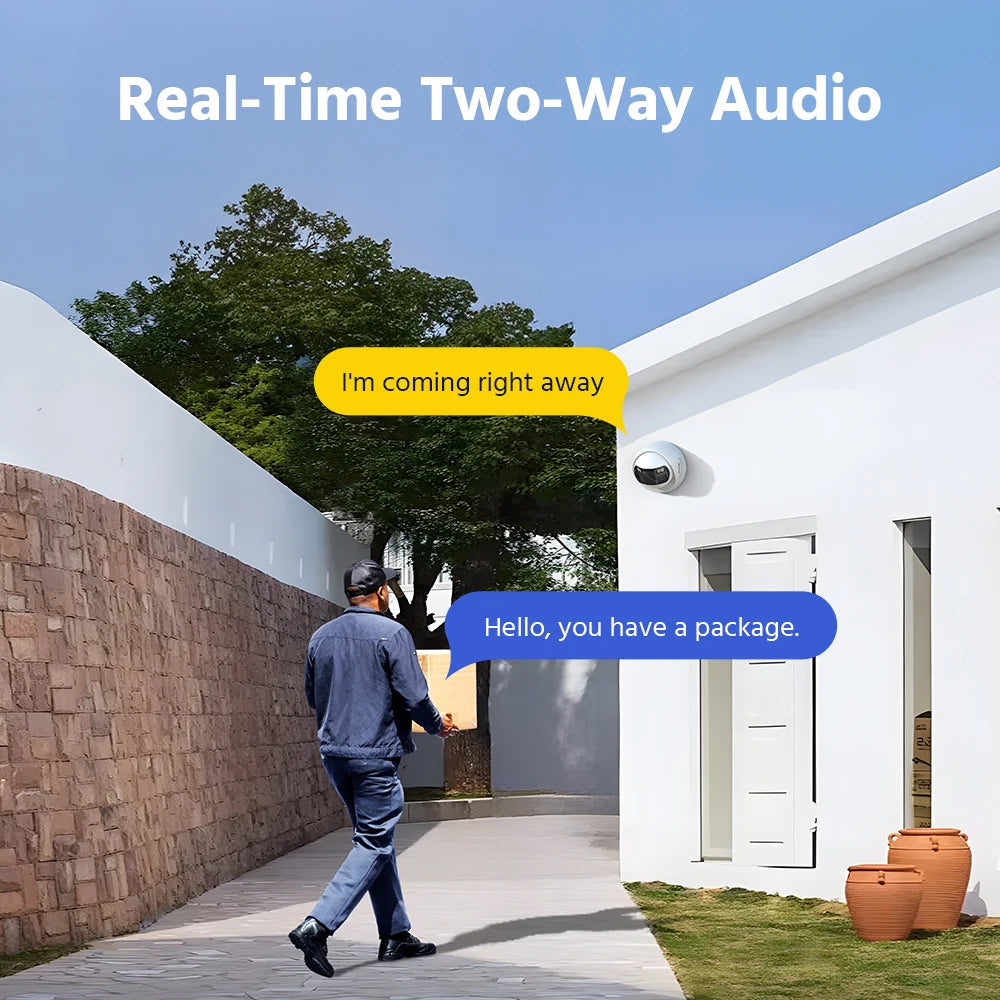 ANNKE 8MP Panoramic Outdoor PoE Camera 180 Dual Lens