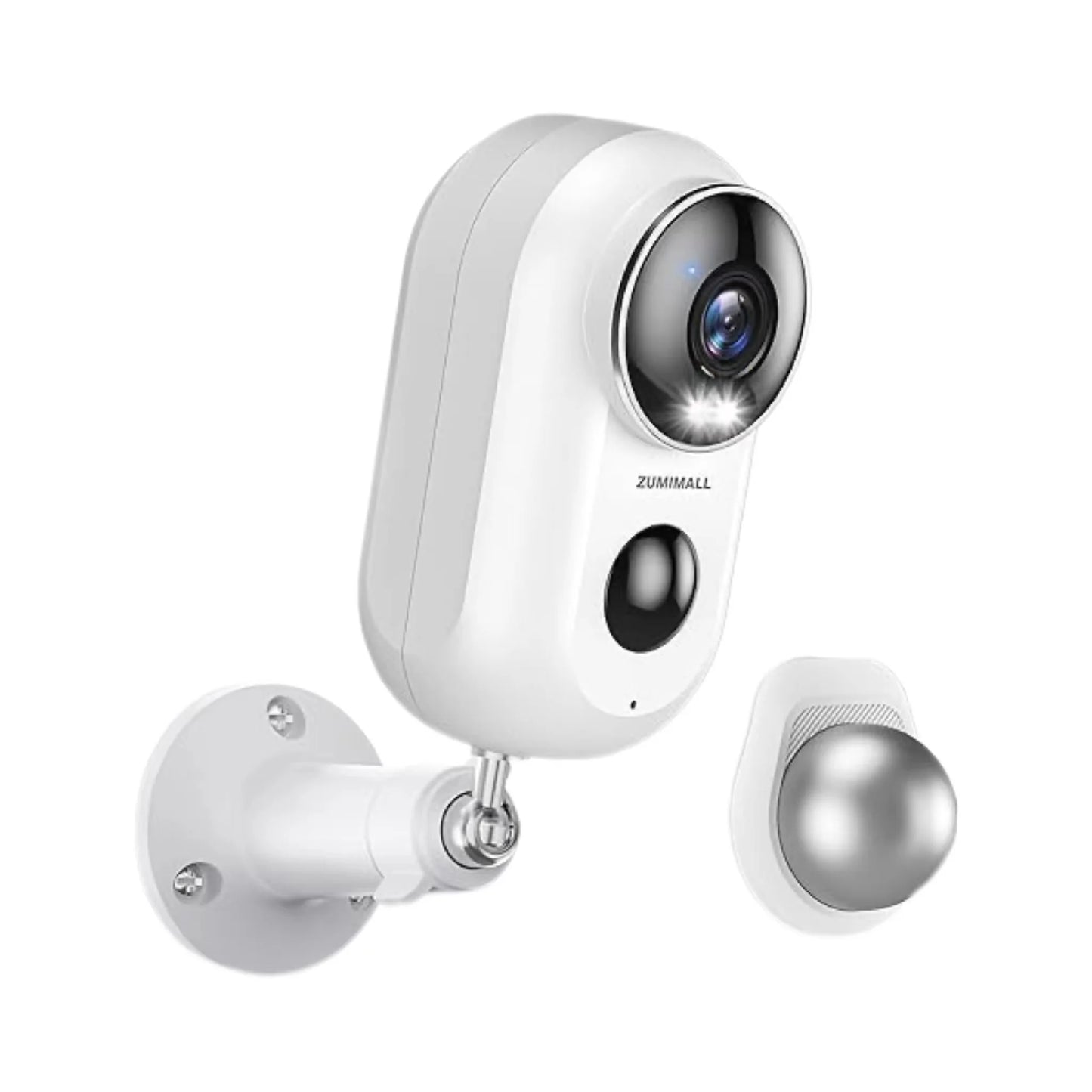 ZUMIMALL APP F5 Security Cameras Wireless Outdoor with Magnetic Mount