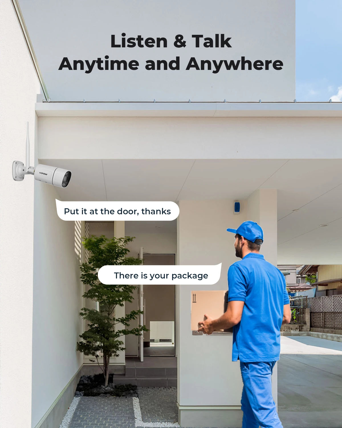 H View 8CH 5MP Wireless Security Camera System NVR Kit