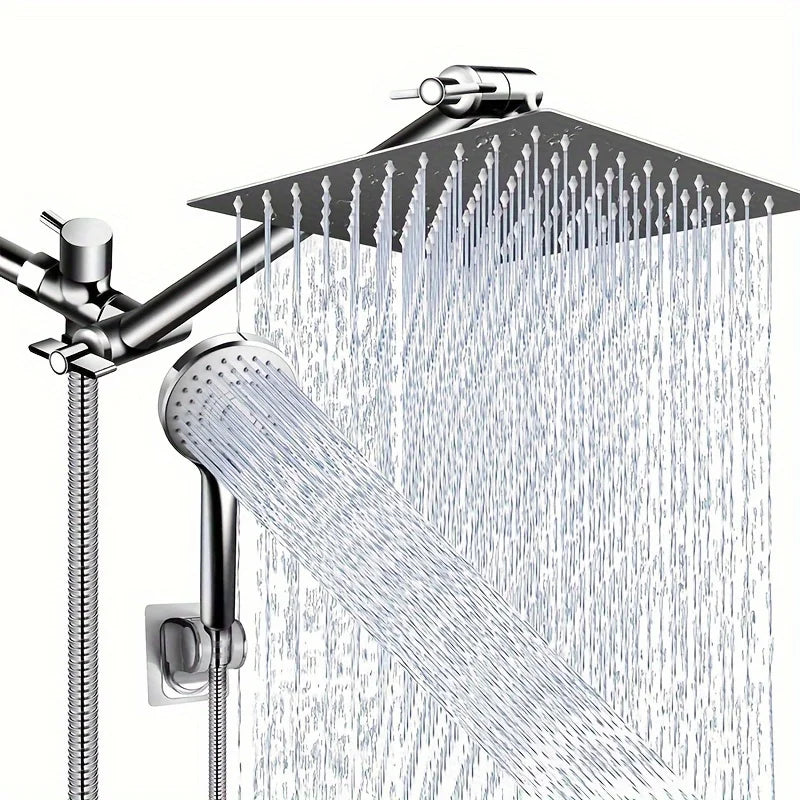 12 Inch Rain Shower Head And Handheld Water Saving System