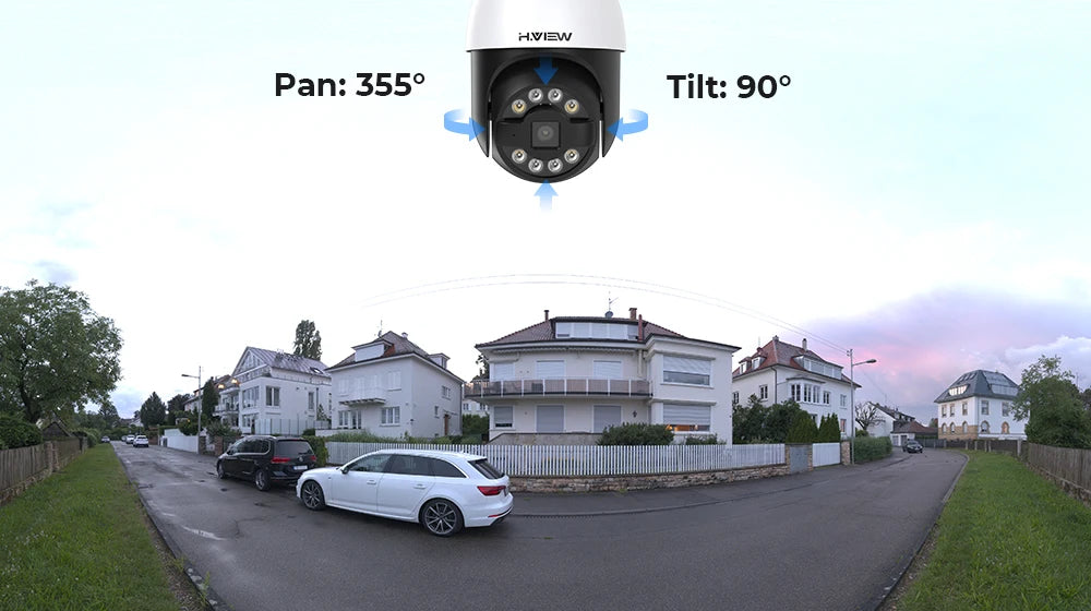H View 8CH 5MP Wireless Security Camera System NVR Kit