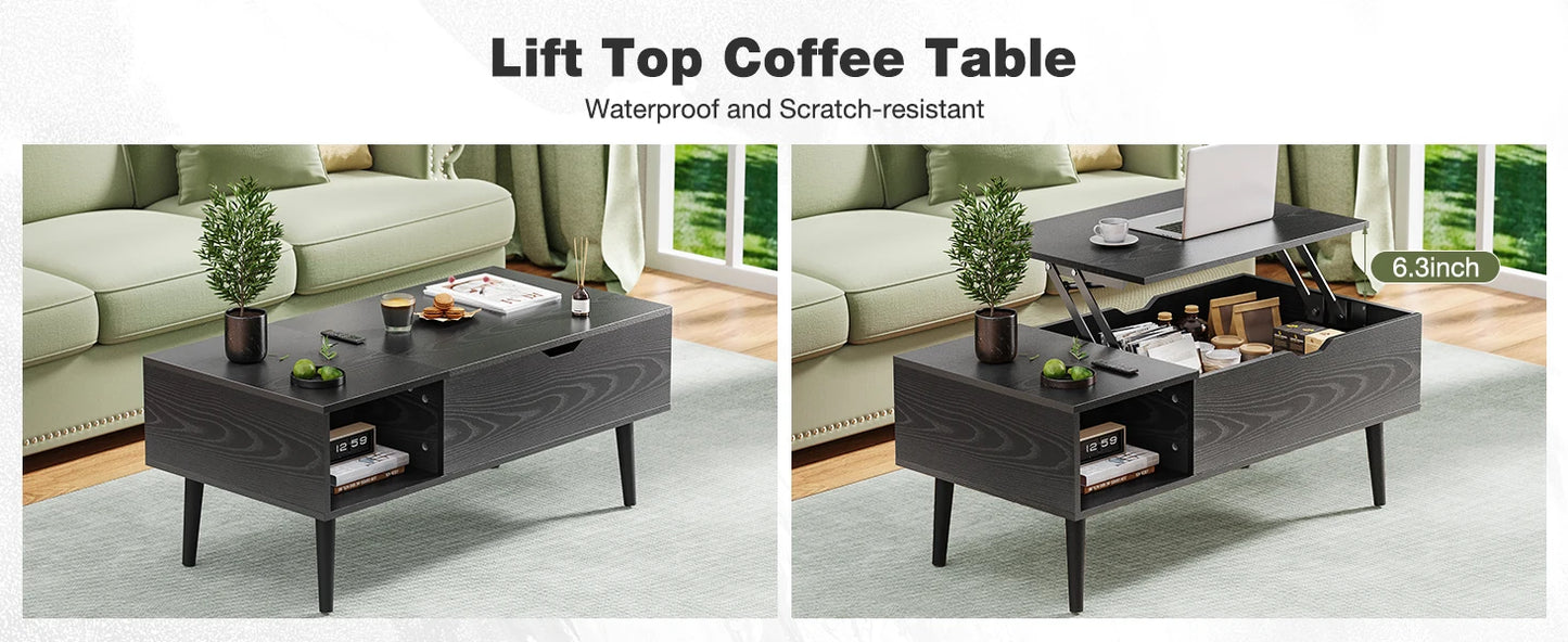 JHK Lift Top Coffee Tables For Living Room
