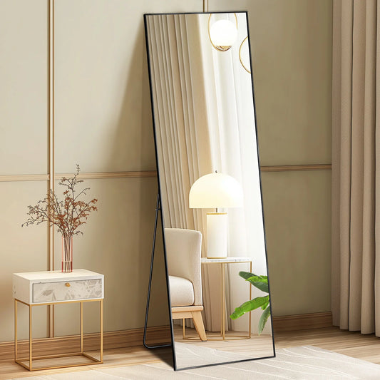 JHK 64"x21" Full Body Wall Mirror Standing Hanging or Leaning Wall-Mounted Mirrors