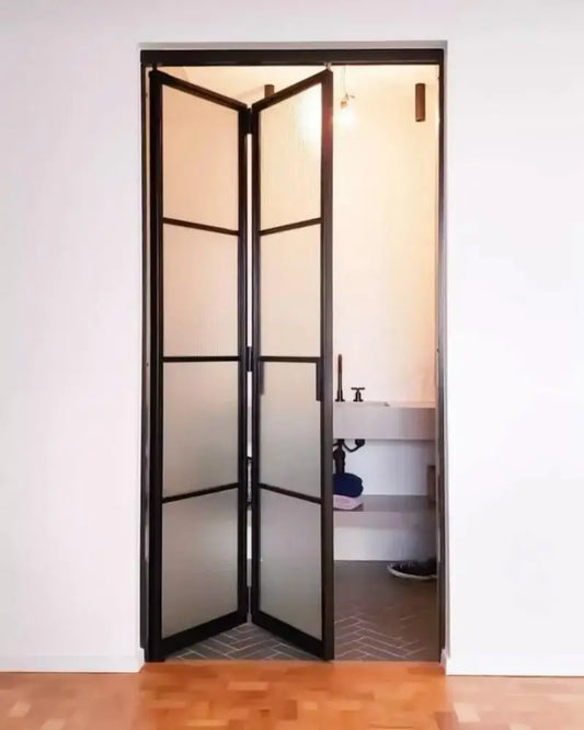 Sliding Folding Door Modern Waterproof Glass Bifold Door for House Thermal Break Aluminum Accordion Type Folding Door