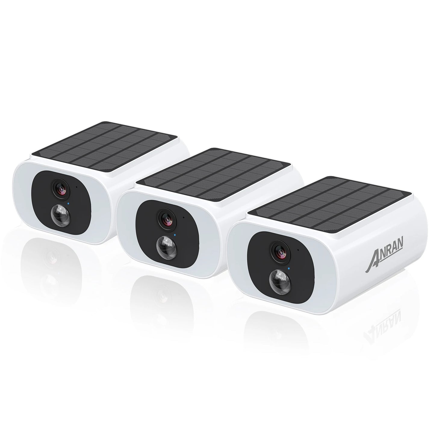 ANRAN Outdoor Solar Wireless Security Camera 3MP Floodlight
