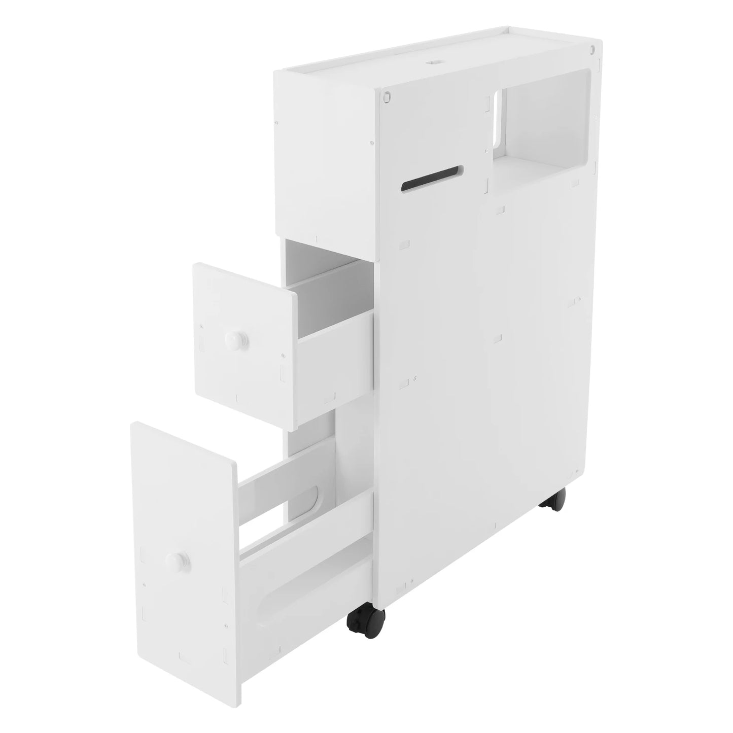 Bathroom Storage Cabinet, Narrow Floor Storage Cabinet, Storage Cabinet with Drawers