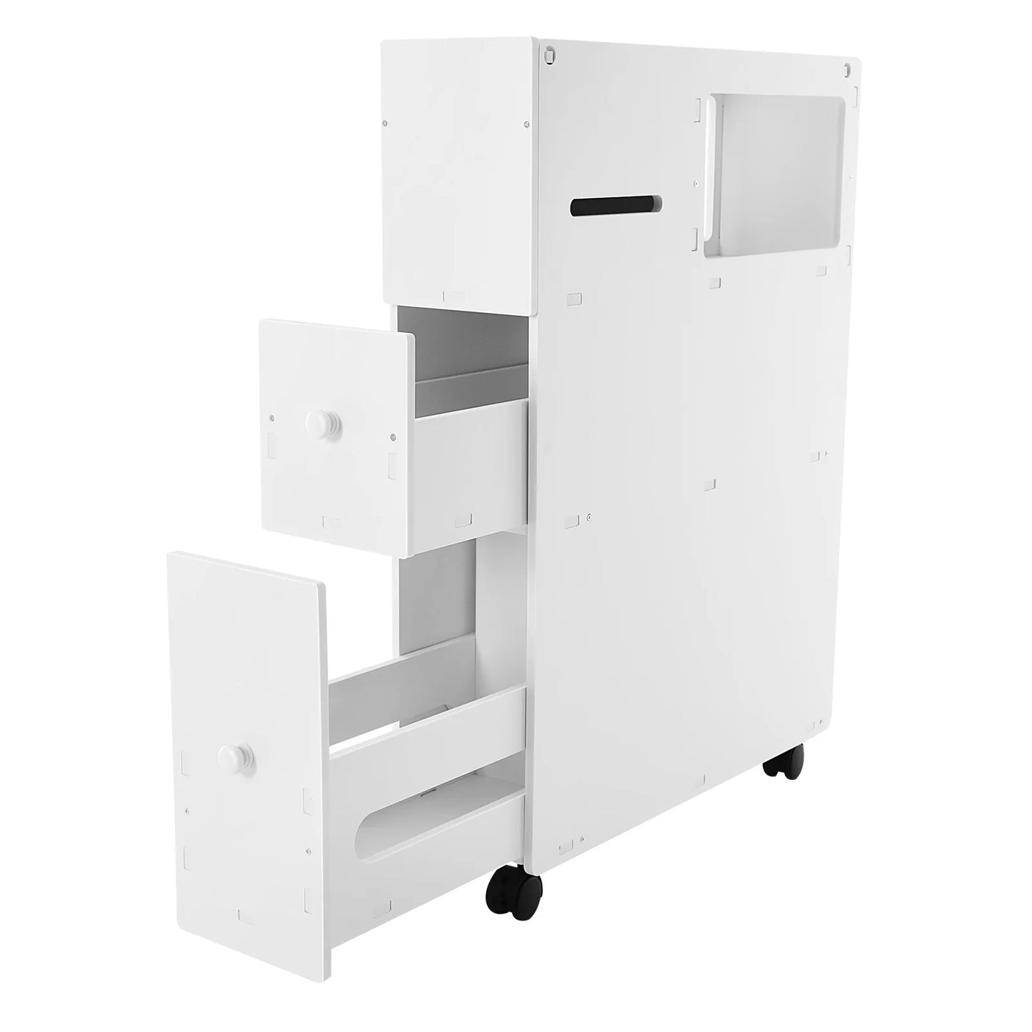 Bathroom Storage Cabinet, Narrow Floor Storage Cabinet, Storage Cabinet with Drawers