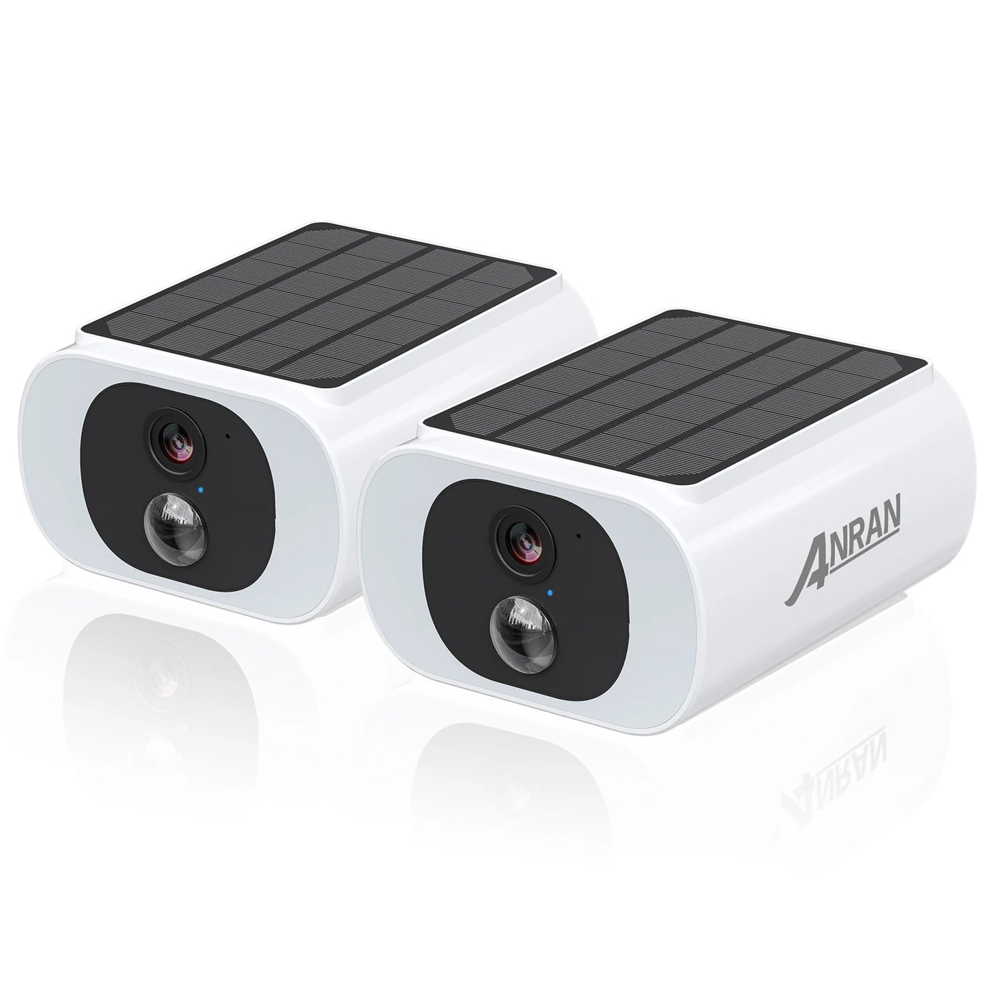 ANRAN Outdoor Solar Wireless Security Camera 3MP Floodlight