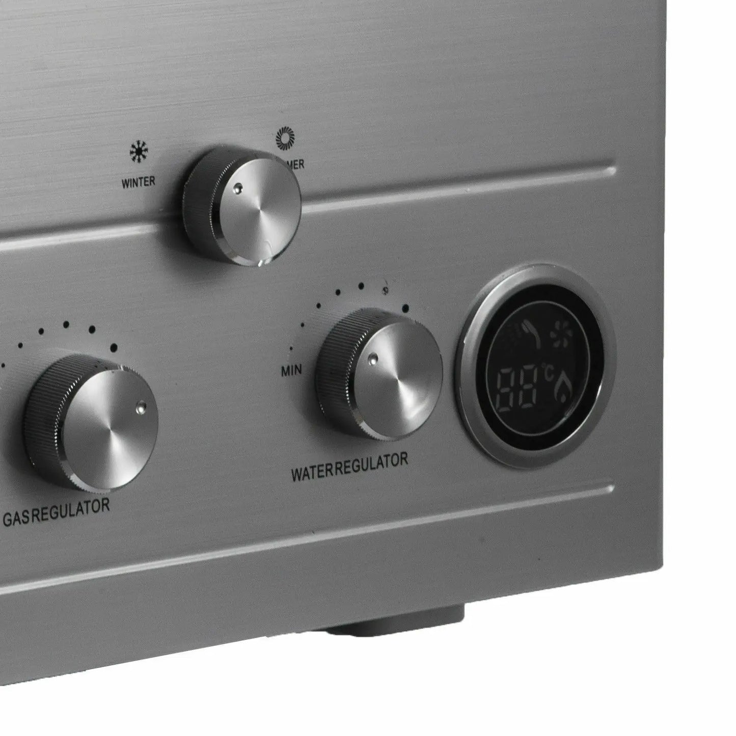 18L Hot Water Heater Propane Gas LPG/LNG On-Demand Tankless Water Heater Digital Home Bathroom Shower Head Instant Boil