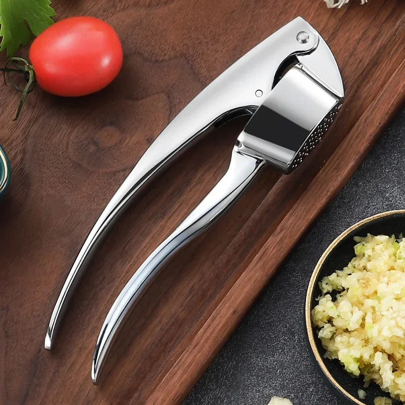 Steel Manual Stainless Mashed Garlic Novel Household Garlic Tools Kitchen Artifact