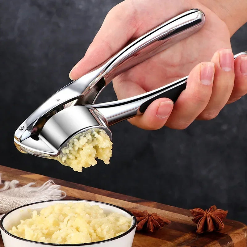 Steel Manual Stainless Mashed Garlic Novel Household Garlic Tools Kitchen Artifact