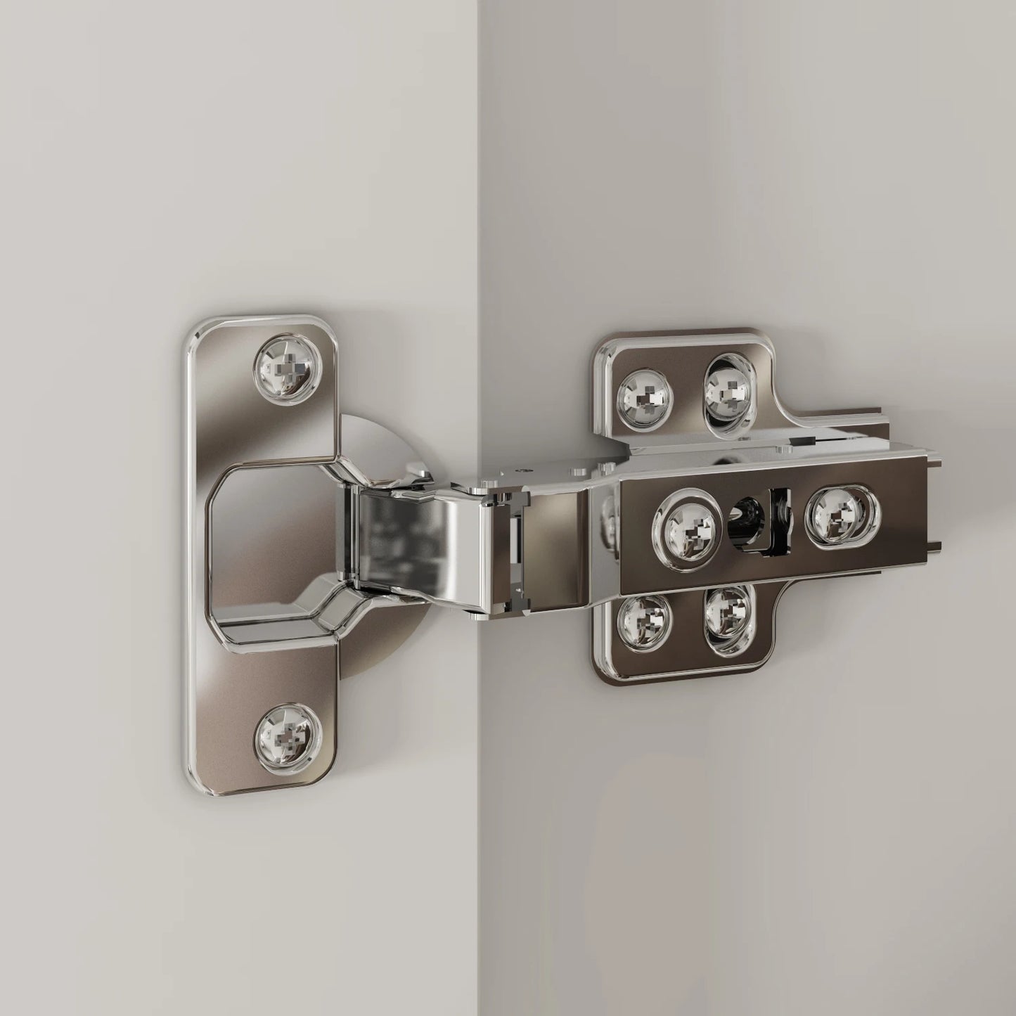 FUFU&GAGA Modern Wardrobe Armoire Closet with 2 Drawers, 6 Storage Cubes & 2 Hanging Rods