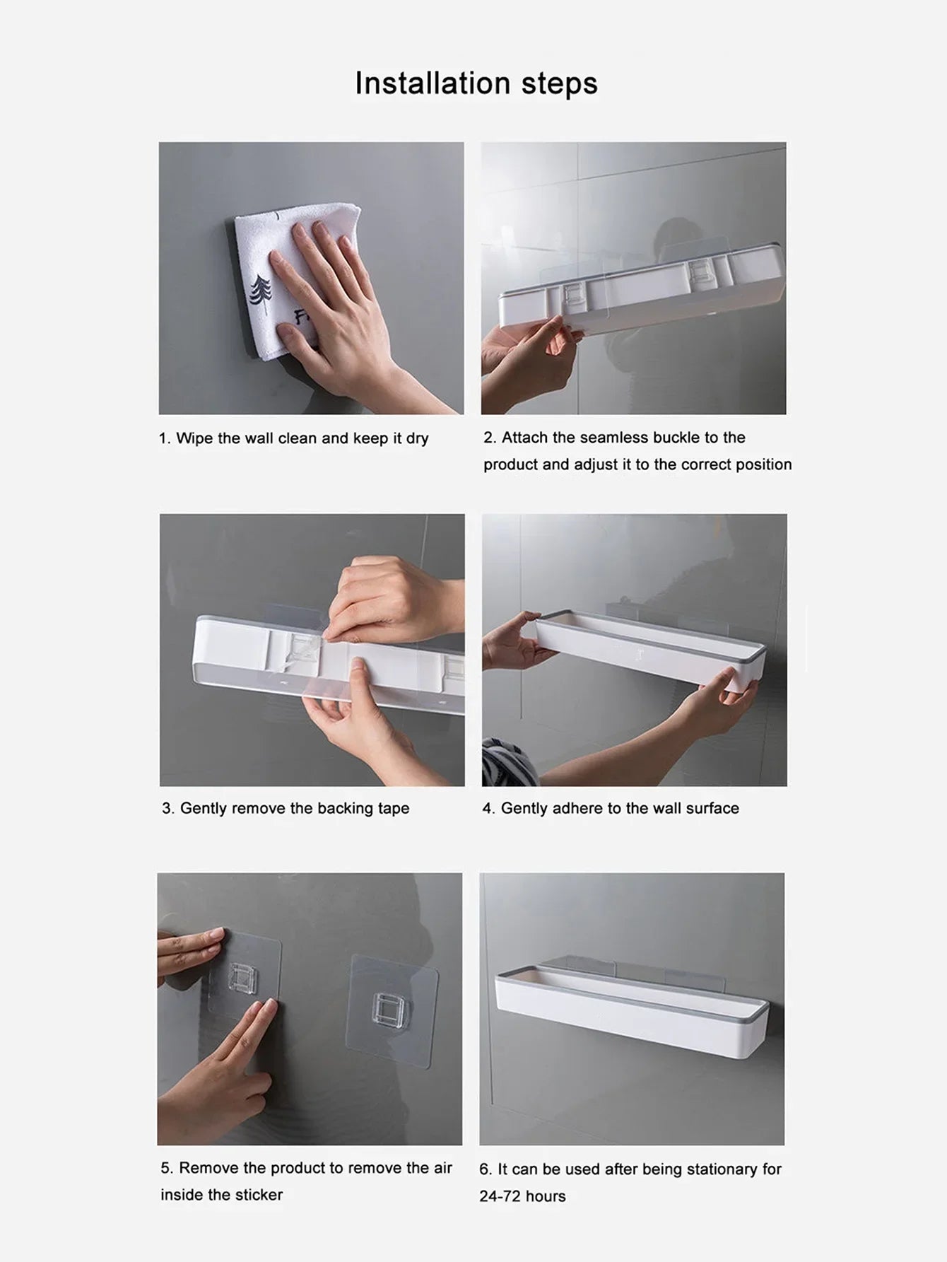 Wall Mounted Toilet Storage Cabinet Rack White Organizer