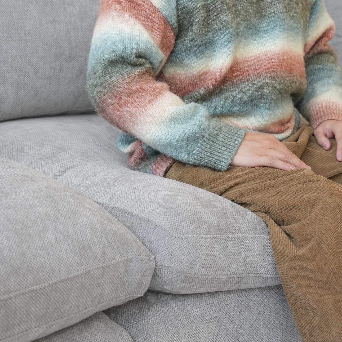 Modular Sectional Sofa for Living Room 160" Cloud Couch Down Filled U Shaped Couch with Ottoman