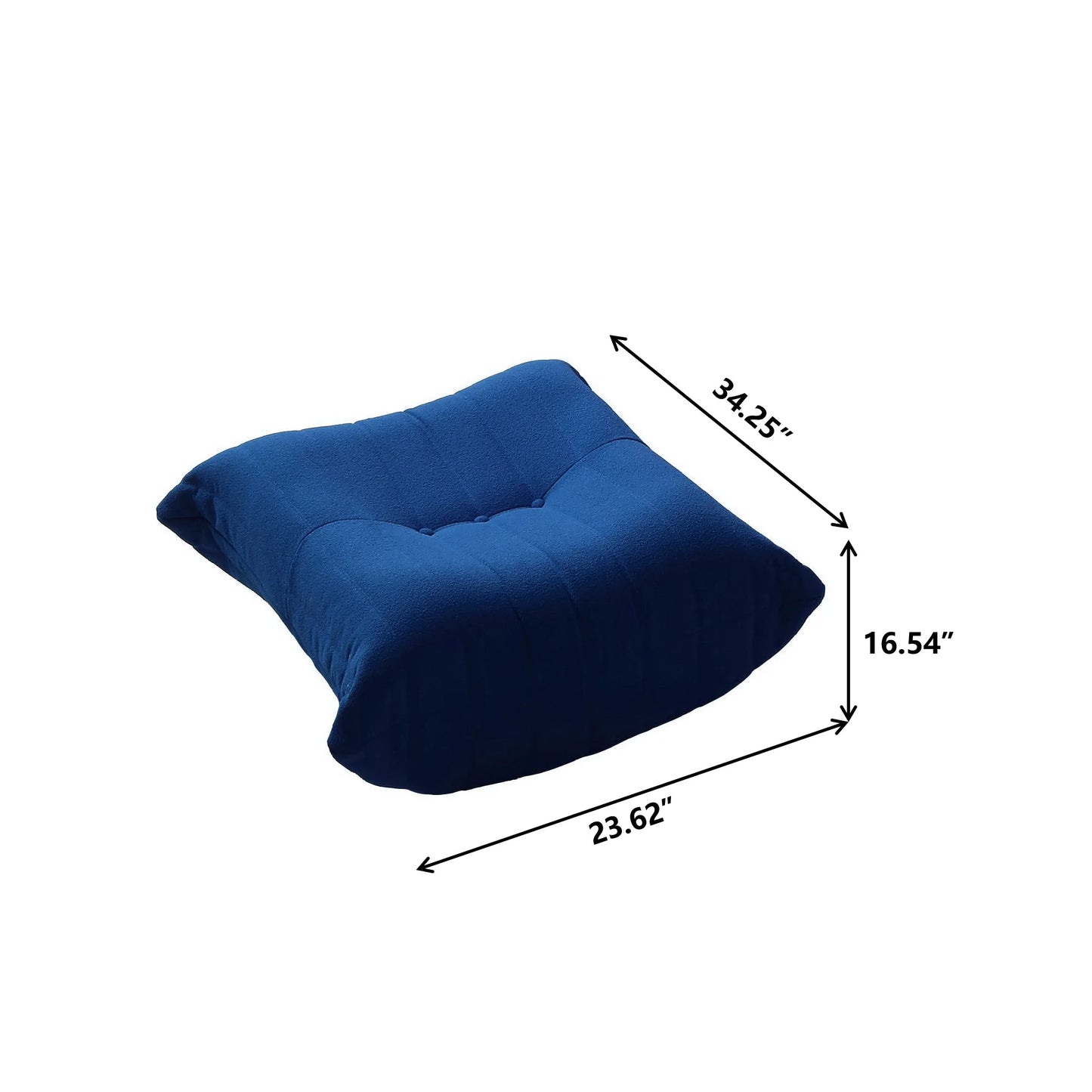 Teddy Fabric Bean Bag Sofas Comfy Lazy Floor Sofa Couch Soft Lounge Chairs