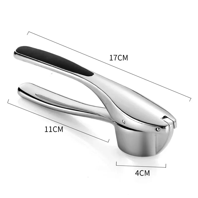 Steel Manual Stainless Mashed Garlic Novel Household Garlic Tools Kitchen Artifact
