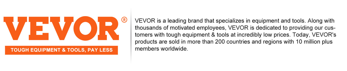VEVOR Cordless Electric Hand Mixer 5 Gear 1100 RPM